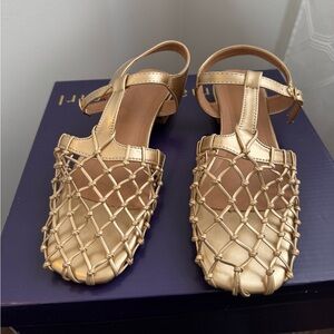 Golden mesh flats